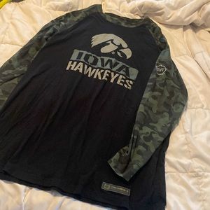 Iowa Hawkeyes Long Sleeve Shirt 2XLT